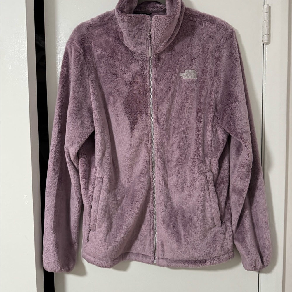 The North Face Purple Teddy Jacket Plush Fleece